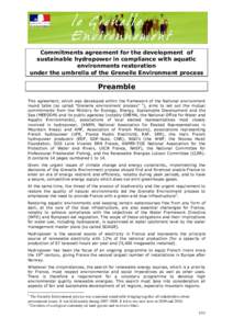 French commitments agreement for sustainable hydropower 23…
