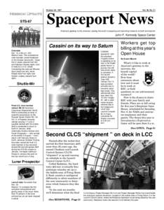 October 24, 1997  Mission Update STS-87  Vol. 36, No. 21