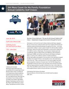 EVENTS AND FUNDRAISERS | A GRUNDUSKI GROUP REVIEW  ★ Jim Mora Count On Me Family Foundation Annual Celebrity Golf Classic