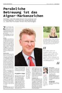 GROSSES AGENTURPORTRAIT  Freitag, 23. Oktober 2015 xpert.medianet.at