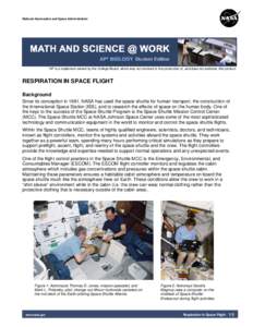 Respiration in Space Flight