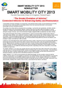 SMART MOBILITY CITY 2013 NEWSLETTER vol[removed]