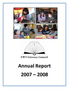 NWT Literacy Council - Annual Report[removed]