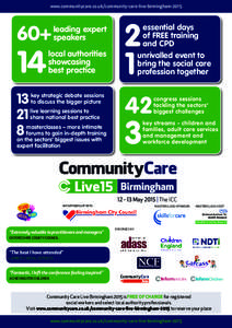 www.communitycare.co.uk/community-care-live-birmingham+ 14