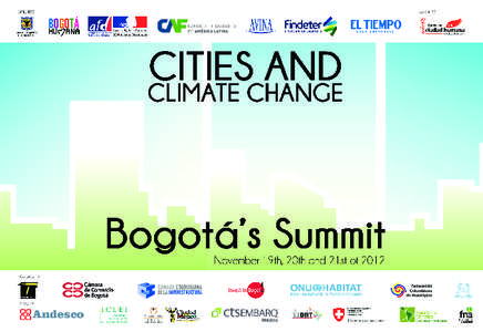 Climate change mitigation / Bogotá / Government / Politics / Earth / World Cities Summit / Global warming / Climate change policy / Adaptation to global warming