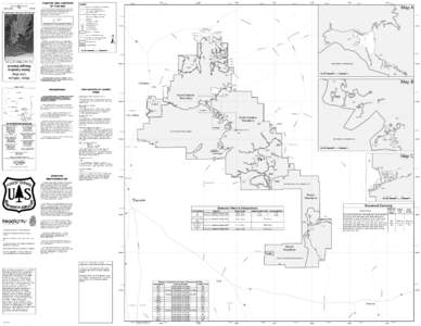 The designations shown on this motor vehicle use map (MVUM) were made by the responsible official pursuant to 36 CFR[removed]; are effective as of the date on the front cover of this MVUM; and will remain in effect until s