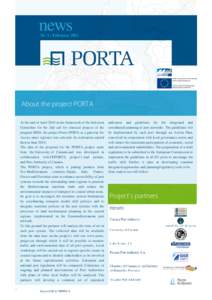 news  Nr. 1 / February 2011 Projet cofinancé par le Fonds Européen de Développement Régional