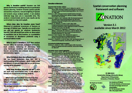 Conservation biology / Philosophy of biology / Marine protected area / Earth / Biology / Environment / Conservation