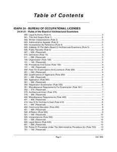 IDAPA 24 - Bureau of Occupational Licenses.book