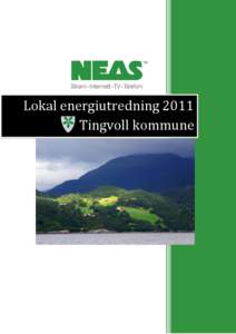 Lokal energiutredning 2011 Tingvoll kommune