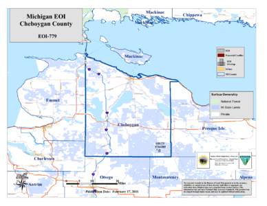 Worth  Michigan EOI UV Cheboygan County Greene