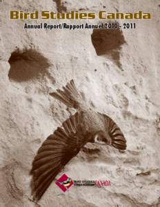 Bird Studies Canada Annual Report/Rapport Annuel[removed] Chair’s Report  I