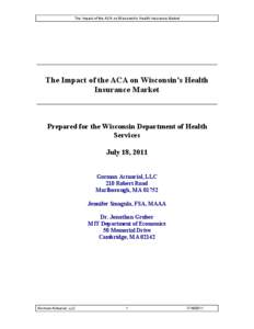 Patient Protection and Affordable Care Act / Health insurance exchange / Health insurance coverage in the United States / Health insurance / Insurance / Actuarial science / Medicaid / Individually purchased health insurance in the United States / Health care reform in the United States / Healthcare reform in the United States / Health / Financial economics