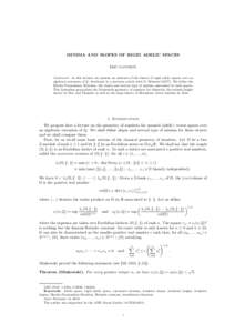 MINIMA AND SLOPES OF RIGID ADELIC SPACES ÉRIC GAUDRON Abstract. In this lecture, we present an abstract of the theory of rigid adelic spaces over an algebraic extension of Q, developed in a previous article with G. Rém
