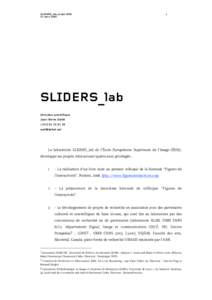 SLIDERS_lab, projetmarsSLIDERS_lab