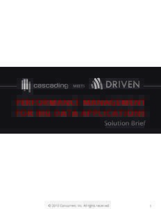 Performance Management for Big Data Apps  MEETS PERFORMANCE MANAGEMENT FOR BIG DATA APPLICATIONS