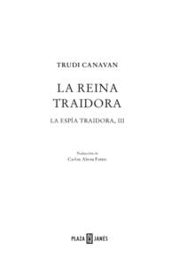 TRUDI CANAVAN  LA REINA