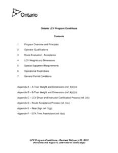 Microsoft Word - LCV Program Conditions - FINAL - 23-Feb-12.doc