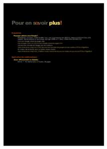 Pour en s voir plus! Probabilités Pourquoi utilisez-vous Google ? ROUSSEAU, Christiane, SAINT-AUBIN, Yvan, avec la participation de ANTAYA, Hélène et ASCAH-COALLIER, Isabelle, Mathématiques et technologie, Springer (