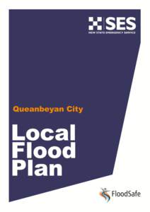 Queanbeyan City  QUEANBEYAN CITY FLOOD EMERGENCY SUB PLAN A Sub-Plan of the Lake George Local Emergency Management Plan (EMPLAN)