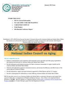 National Indian Council on Aging, Inc[removed]Montgomery Blvd. NE, Suite 210 Albuquerque NM[removed]Phone[removed]Fax[removed]www.nicoa.org