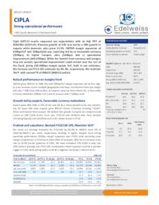 Microsoft Word - Cipla - result update-Nov-12-EDEL.docx