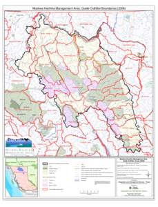 Muskwa Kechika Management Area: Guide Outfitter Boundaries[removed]YUKON (CANADA) Lower Post R