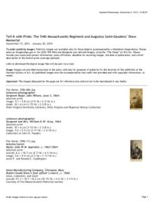 Hand-colouring of photographs / Robert Gould Shaw / Tintype / Albumen print / Daguerreotype / Augustus Saint-Gaudens / John Adams Whipple / Johann Dieter Wassmann / Photography / Visual arts / Color