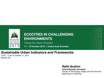 Sustainable urban planning / Urban studies and planning / Sustainable architecture / Sustainable building / New Urbanism / Sustainability / Sustainable forest management / Compact city / Green building / Sustainable development / Urban design