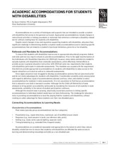 Educational psychology / Disability / Education in the United States / Individualized Education Program / Inclusion / Individuals with Disabilities Education Act / No Child Left Behind Act / General Educational Development / Classroom management / Education / Education policy / Special education