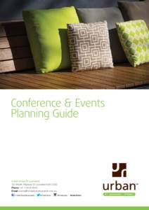 Conference & Events Planning Guide Hotel Urban St Leonards 194 Pacific Highway St Leonards NSW 2065 Phone +[removed]