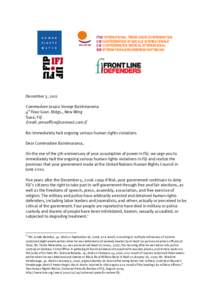 Fiji Trades Union Congress / International Trade Union Confederation / Human rights in Fiji / Frank Bainimarama / Felix Anthony / Daniel Urai Manufolau / Essential National Industries (Employment) Decree / Fiji / Year of birth missing / Oceania