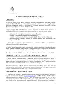 Ufficio Ralazioni Internazionali