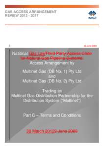 Multinet Gas Part C 30 March 2012 Mark up