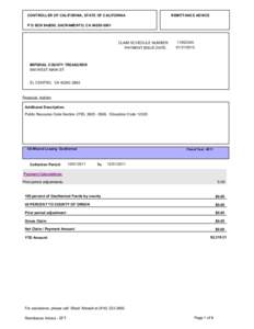 Monthly Apportionment Payment for U S Mineral Lease Geothermal