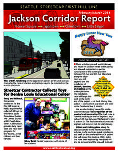 SEATTLE STREETCAR FIRST HILL LINE February/March 2014 Jackson Corridor Report Pioneer Square