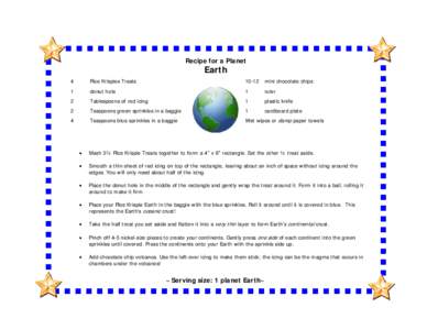 Microsoft Word - Recipe for a Planet.doc