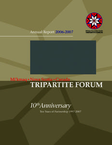 Annual Report[removed]thAnniversary Ten Years of Partnership[removed]  Ten Years of Partnership