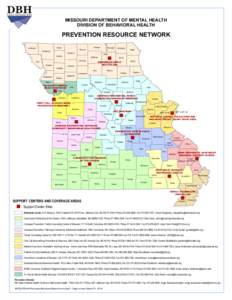 MISSOURI DEPARTMENT OF MENTAL HEALTH DIVISION OF BEHAVIORAL HEALTH PREVENTION RESOURCE NETWORK Atchison