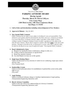 Parking / San Francisco Bicycle Advisory Committee / Bicycle sharing system / Public comment / Meeting / Transport / Road transport / Land transport
