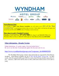 Business / Microtel / Ramada / Wyndham Hotels & Resorts / Travelodge / Baymont Inn & Suites / Motel / Wingate By Wyndham / Hawthorn Suites / Hotel chains / Hospitality industry / Tourism