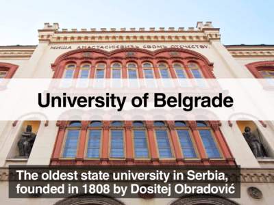 Higher education / Hacettepe University / University of Belgrade / Education / University of Galaţi