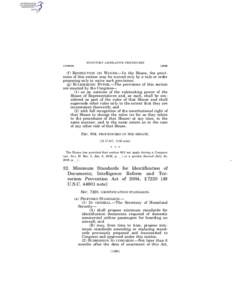 STATUTORY LEGISLATIVE PROCEDURES § [removed]) § 258B  (f) RESTRICTION ON WAIVER.—In the House, the provisions of this section may be waived only by a rule or order