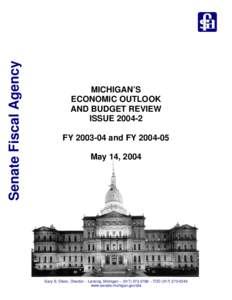 Michigan's Economic Outlook and Budget Review - May 2004
