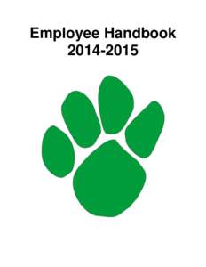 Employee handbook / Texas / Brenham Independent School District / Brenham /  Texas