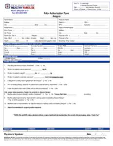 Oral Oncology Referral Form