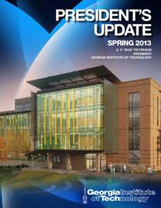 Association of American Universities / Education in the United States / Georgia / Georgia Tech Research Institute / Technology Square / G. Wayne Clough / Advanced Technology Development Center / Georgia Tech Savannah / Virginia Polytechnic Institute and State University / Association of Public and Land-Grant Universities / Oak Ridge Associated Universities / Georgia Institute of Technology