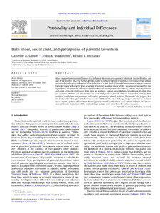 Personality and Individual Differences[removed]–362  Contents lists available at SciVerse ScienceDirect