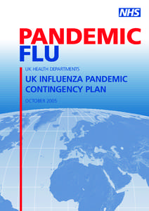 PANDEMIC FLU UK HEALTH DEPARTMENTS UK INFLUENZA PANDEMIC CONTINGENCY PLAN