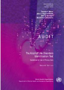 Alcohol Use Disorders  Identification Test (AUDIT) instrument